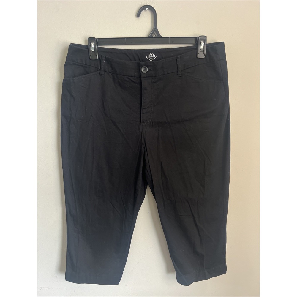 St Johns Bay Capri Secretly slender Black 16